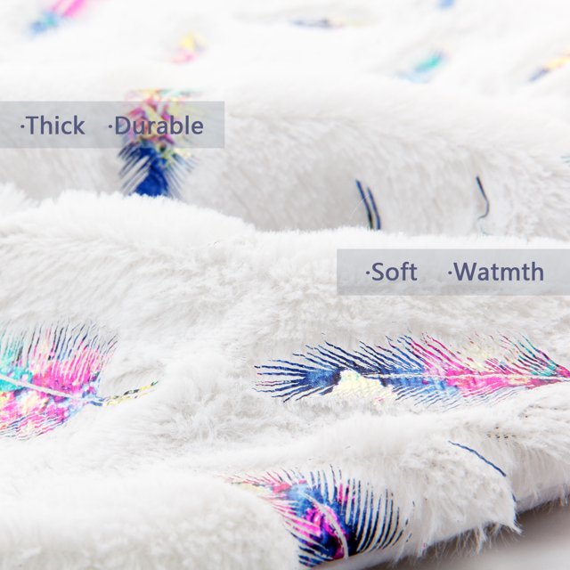 Tree Skirt, Larger 48'' Feather Xmas Tree Skirt, Holidays Decorations Indoor, White