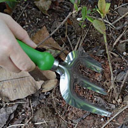 Garden Tool Set,5 Packs Gardening Yard Tools Kit Supplies for Women Men with Hand Rake,Hand Weeder,Hand Fork,Transplanter Trowel,Hand Trowel,Durable and Delicate Garden Gift