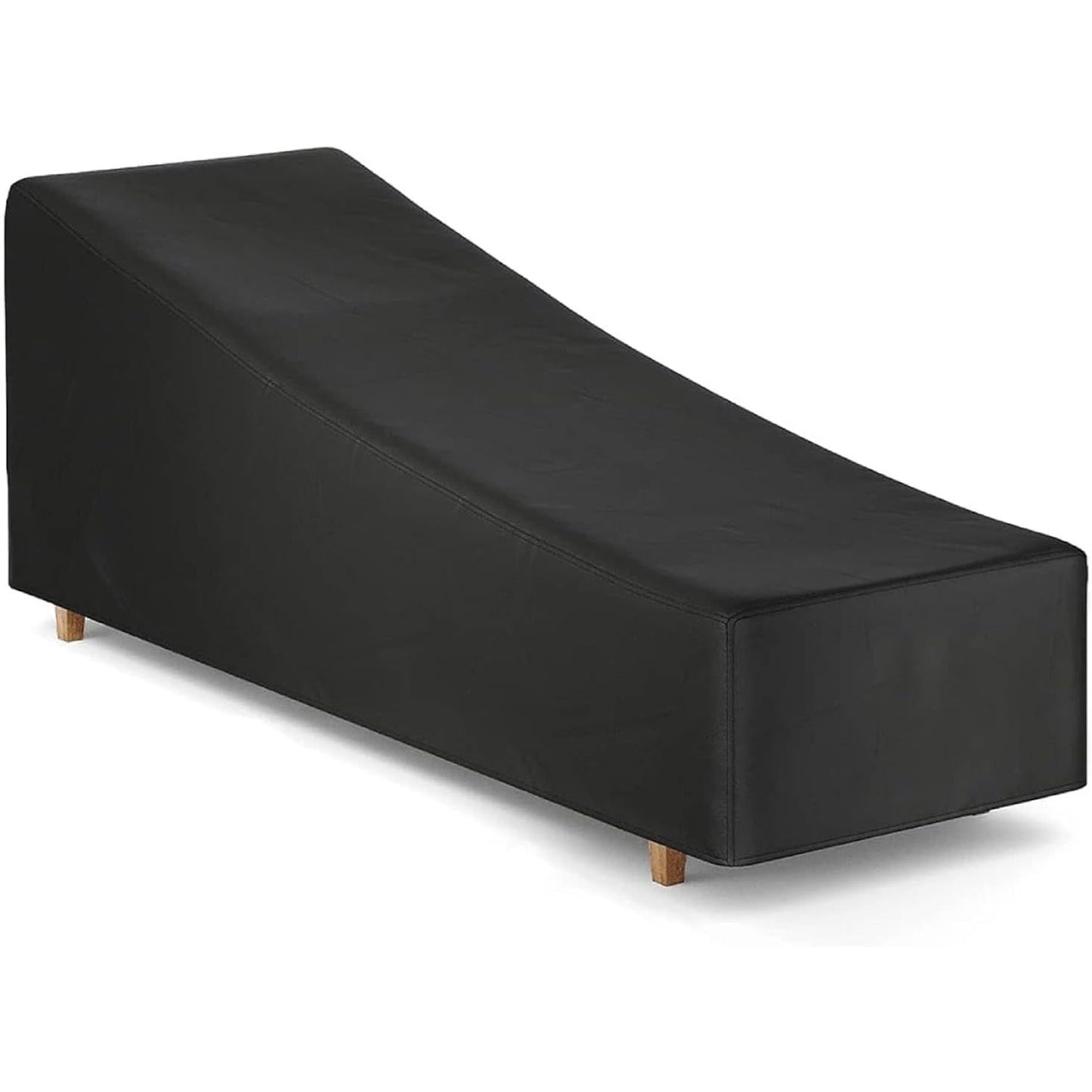Chaise Lounge Cover Patio Outdoor Furniture Covers Waterproof Outdoor Chair Covers 83W x 30D x 31.5H inch Black