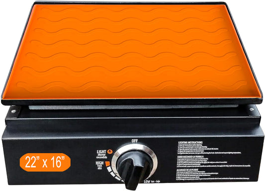 36" Silicone Griddle Mat for Blackstone 36 Inch Griddle,Grill Mats for Outdoor Grill,Heavy Duty Food Grade Silicone Mat,Protect Griddle from Rodents,Insects,Debris,Rust,36x21.7x1 inch