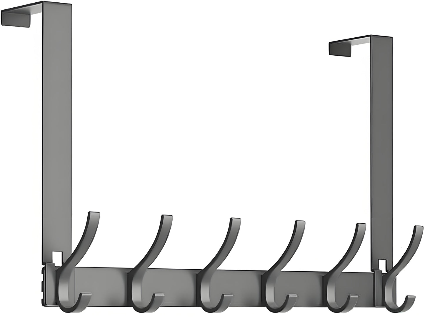 Over The Door Hooks, Door Hanger Hooks for Hanging, Over The Door Towel Racks, Over The Door Hanger, Coat Rack with 12 Coat Hooks, Wreath Door Hanger Over The Door Organizer