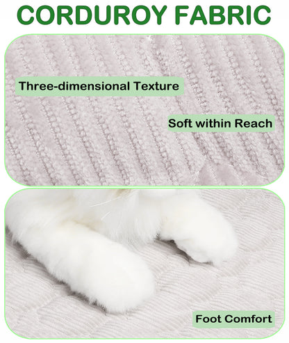 Dog Crate Mat,30 x 20 inch Washable Dog Bed Mat for Crate Mats for Dog Cage Mat Dog Kennel Pad Dog Kennel Mat Dog Crate Liner Dog Beds for Large Dog