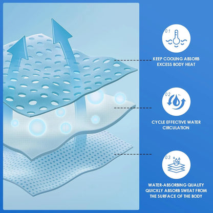 4 Pcs Cooling Towels 40"x12" Cool Sweat Towels,Cooling Towels for Neck and Face,Workout Towels