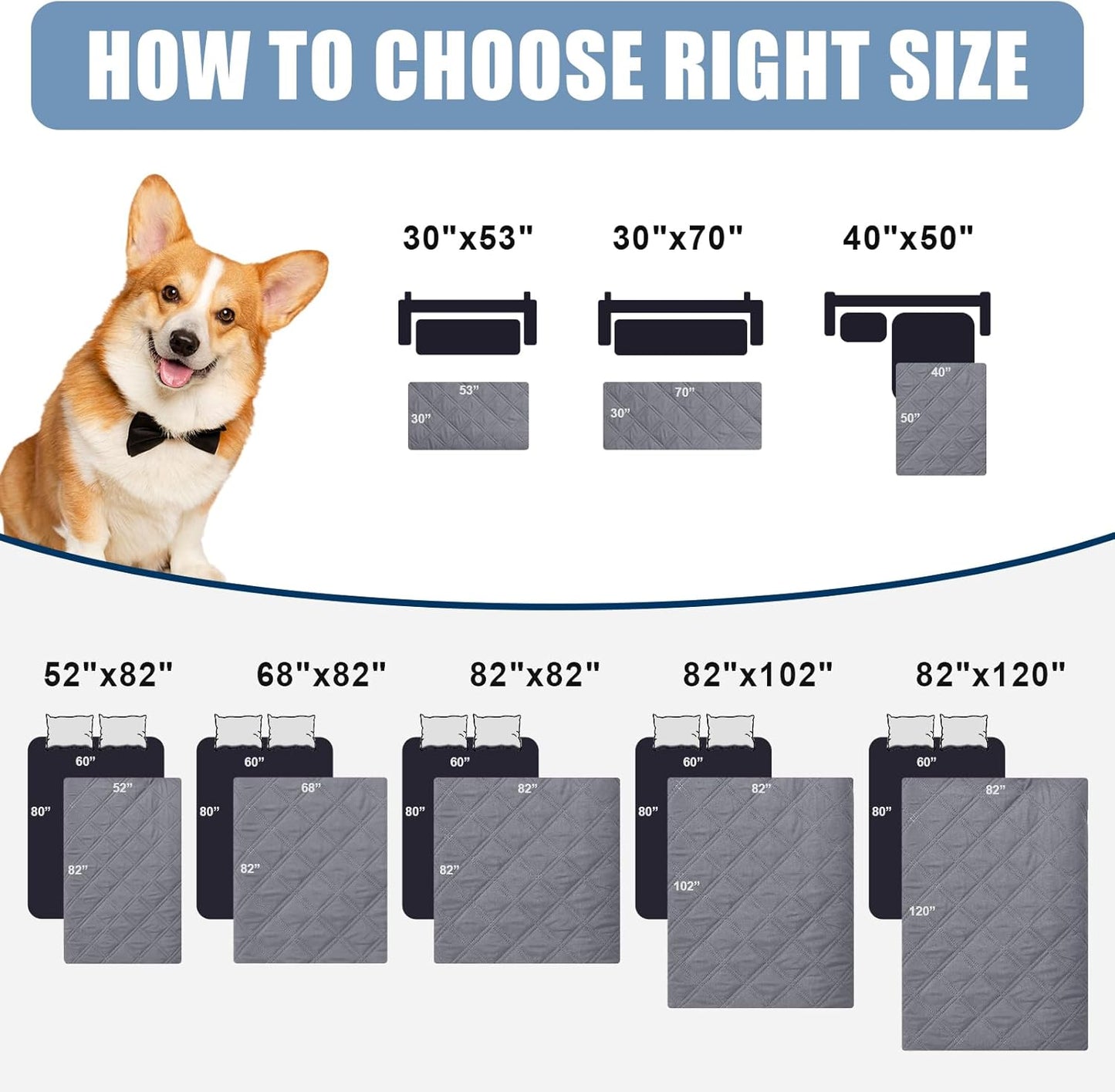 Extra Large Dog Blanket,Dog Couch Cover for Dogs Washable Couch Covers for Pets Blanket Soft Pet Couch Covers for Sofa Cover for Dogs,67" x 79"