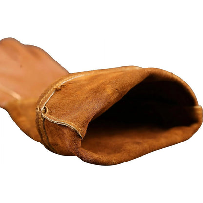 Women Garden Gloves Outdoor Garden Gloves for Women Large Long Forearm Gardening Gloves Rose Gardening Gloves for Gardening, Trimming, Yard, Brown