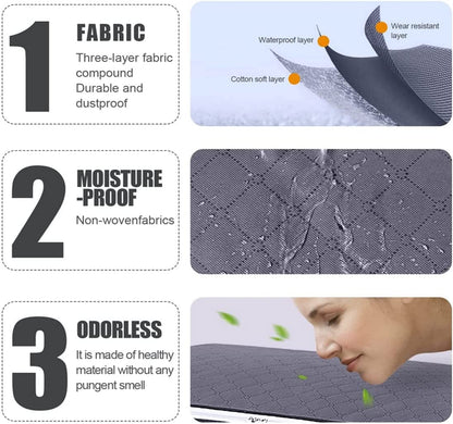 4 Pack Underwear Drawer Organizer for Clothes,Dinosam Closet Organizers and Storage Foldable Clothes Organizers Underwear Organizer Drawer Divider for Clothing, Shoes, Underwear, Bra, Socks and Ties
