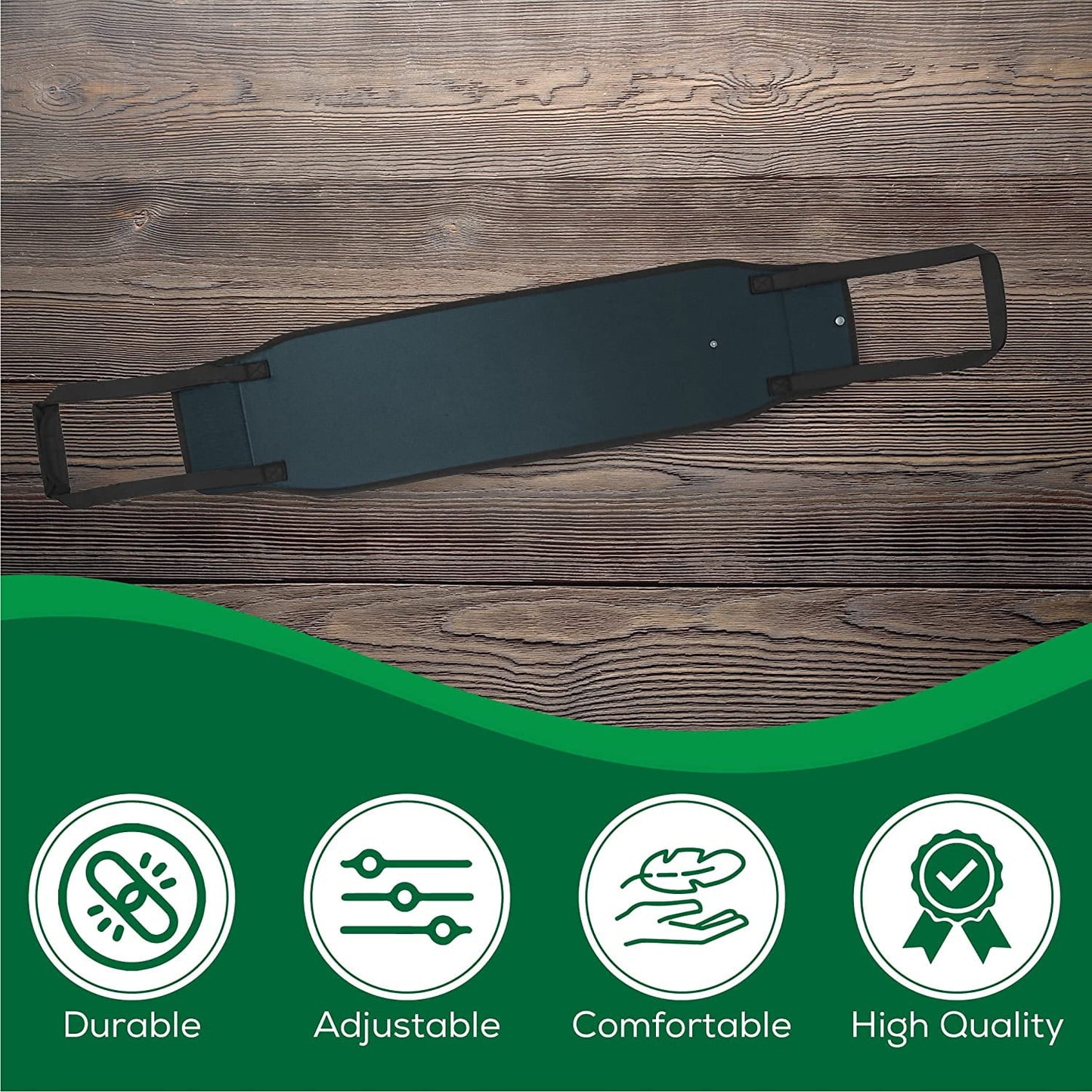 Large Dog Sling, Dog Harness with Handle, Dog Lift Harness for Rear Legs Help Support, Disabled,Joint Injuries,Arthritis,Paralysis Dogs Walk,Dog Lifter ACL Rehabilitation Rehab,7.5" x 24"