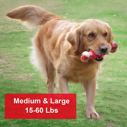Dog Toys for Aggressive Chewers Bone Dog Toy Interactive Dog Toys for Large Dog Chew Toys for Aggressive Chewers,Dinosam Indestructible Dog Toy for Medium Large Dogs
