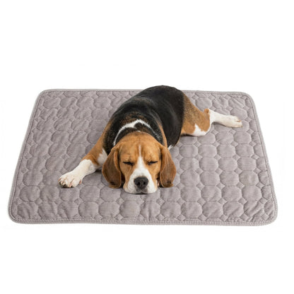 Dog Crate Mat,24 x 18 inch Washable Dog Bed Mat for Crate Mats for Dog Cage Mat Dog Kennel Pad Dog Kennel Mat Dog Crate Liner Dog Beds for Large Dog